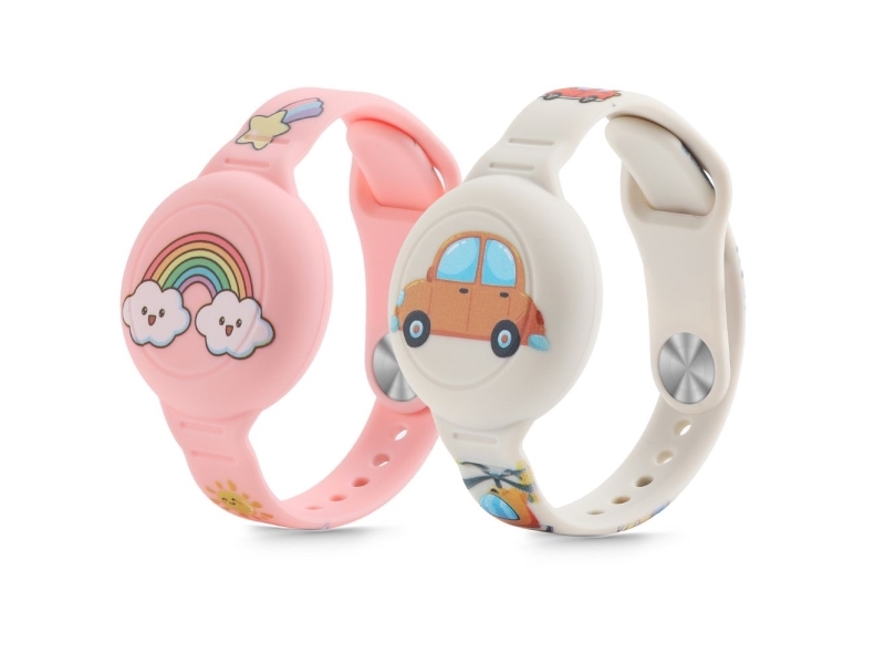 Tech-Protect Smooth 2-pack Case for Apple AirTag 1/2 for Kids - Multicolor