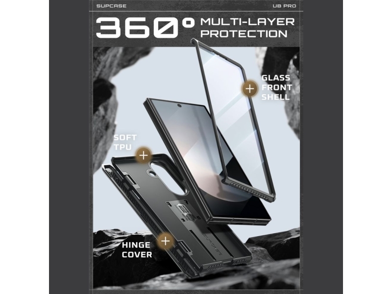 SUPCASE Unicorn Beetle Pro Case for Samsung Galaxy Z Fold 7 - Black