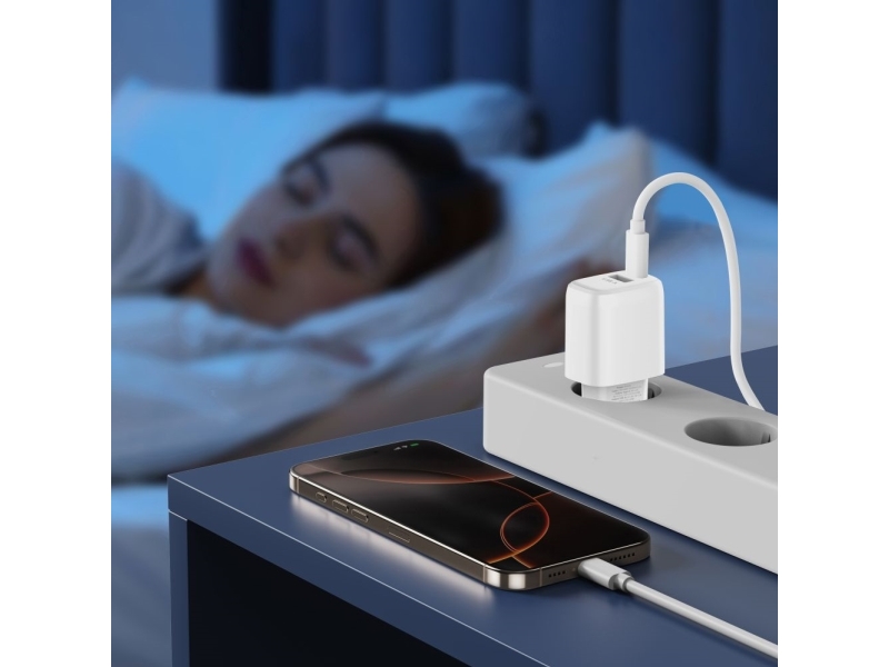 Tech-Protect Nca20 Pd 20W Qc3.0 Usb-A / Usb-C Netzladegerät - Weiß