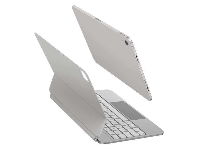 Uniq Venno Pro Magnetische Smart-Case Mit Tastatur Für Ipad Air 10.9" (2020/2022) / Pro 11" (2021/2022) / Air 11" (2024/2025/2026) - Weiß
