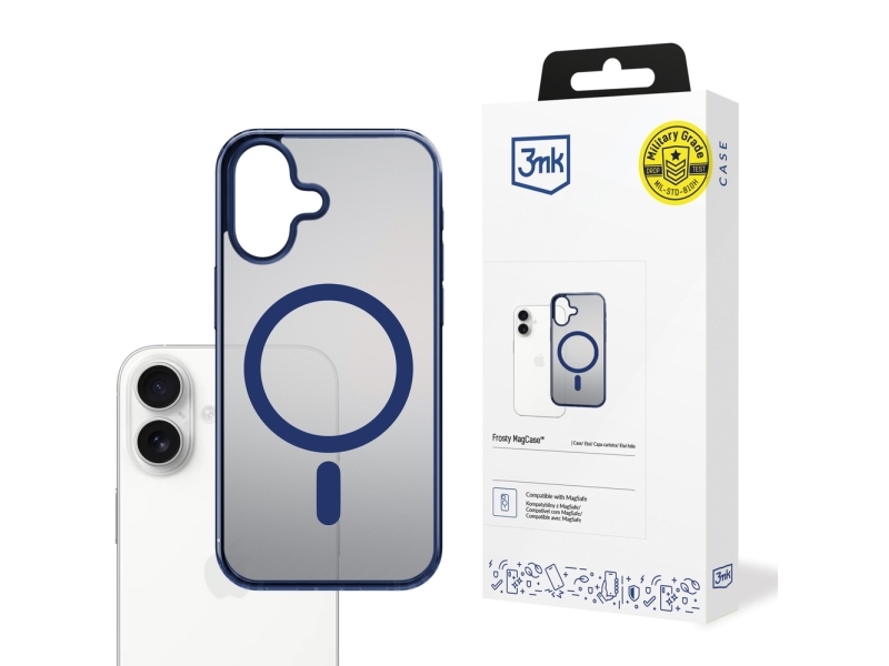 3Mk Frosty Magcase Blå Til Apple Iphone 17