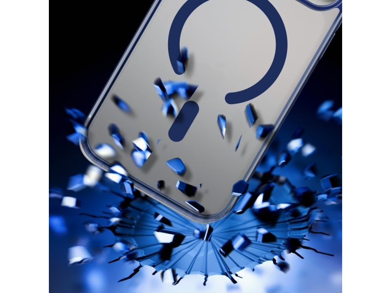 3Mk Frosty Magcase Blue Etui Til Apple Iphone 17 Pro