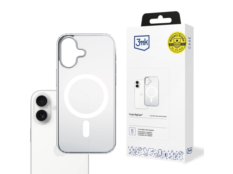 3Mk Frosty Magcase Hvid Pro Apple Iphone 17