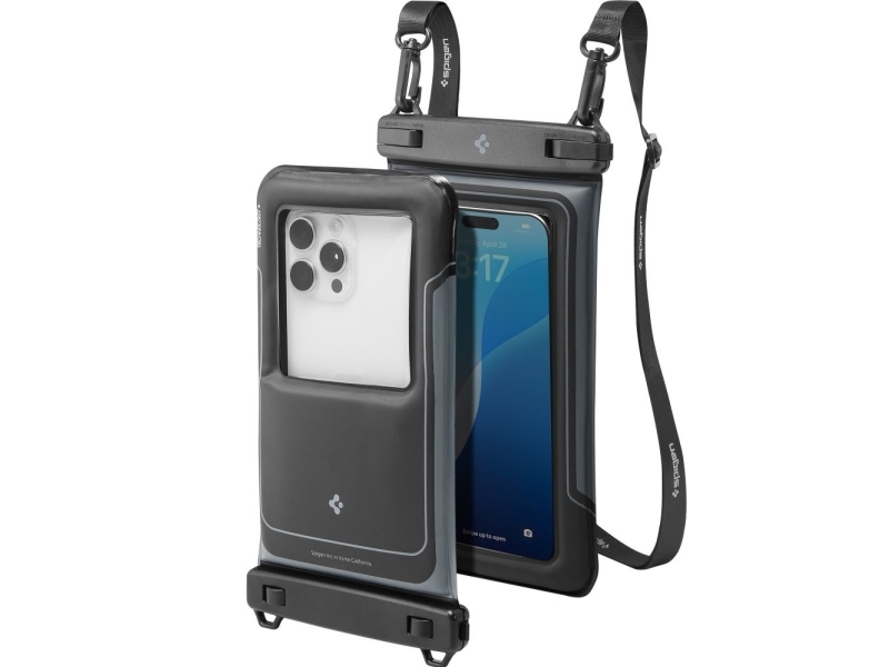 Spigen A611p 2-Pak Vandtæt Cover - Mat Sort