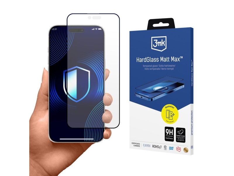 3Mk Apple Iphone 17 Air - 3Mk Hardglass Matt Max