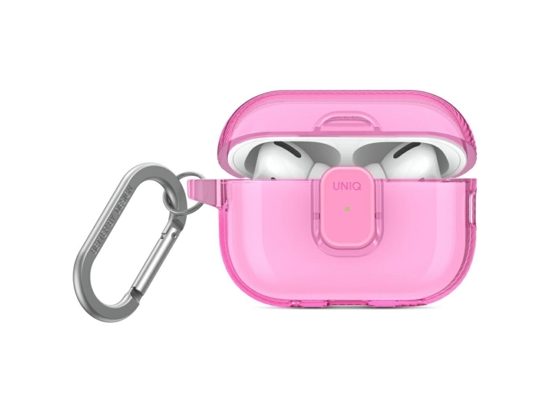 Uniq Glase Pro Cover Til Airpods Pro 2 - Pink