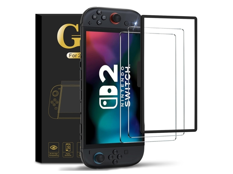 Hurtel Sæt Beskyttelsesfilm Til Nintendo Switch 2