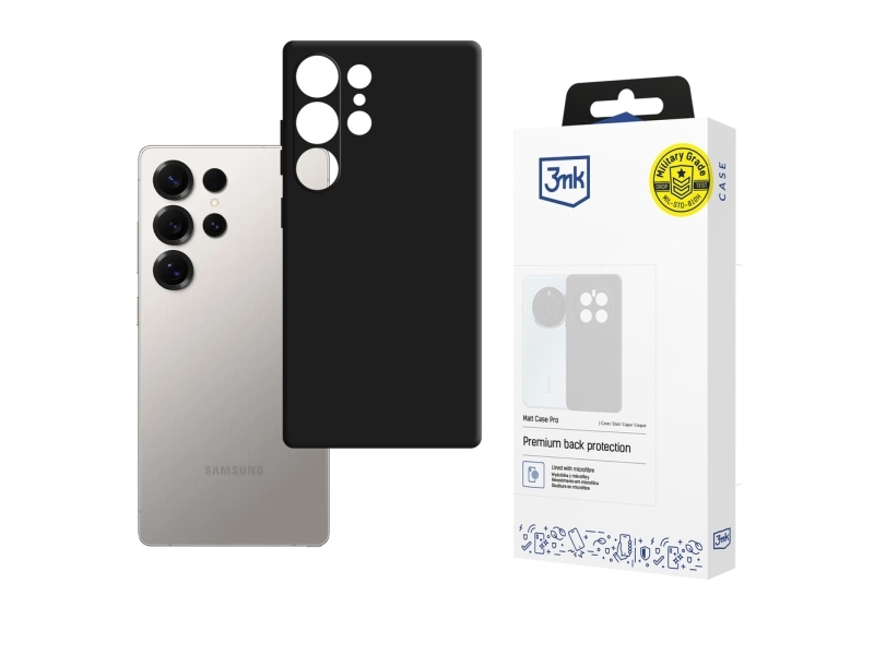 3Mk Matt Case Pro Etui Til Samsung Galaxy S24 Ultra -