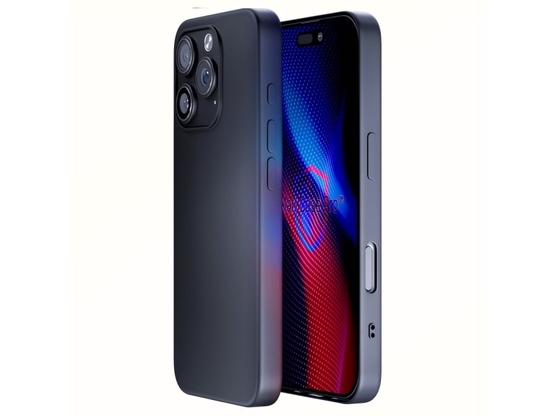3Mk Matt Case Pro Til Apple Iphone 16 Pro - Mat Sort