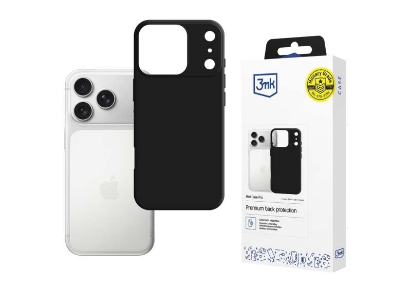 3Mk Matt Case Pro Til Apple Iphone 17 Pro Max