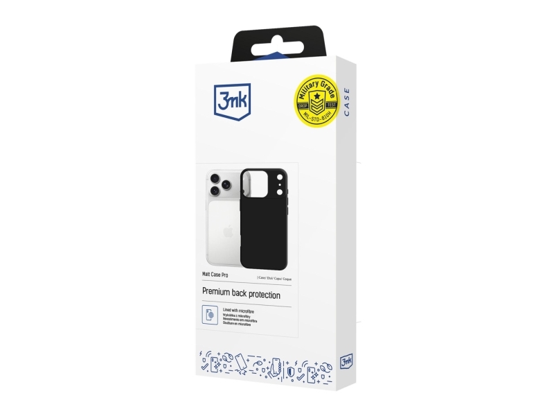 3Mk Matt Case Pro Für Apple Iphone 17 Pro Max