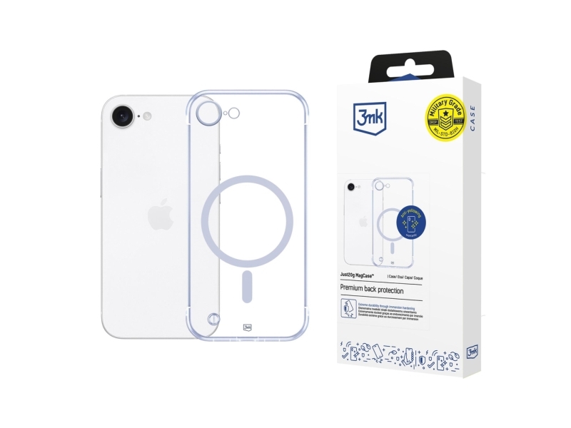 3Mk Just20g Magcase Für Iphone 16E - Transparent