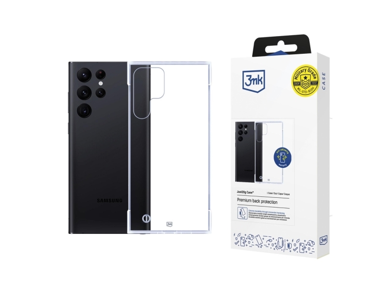 3Mk Just20g Klar Cover Til Samsung Galaxy S22 Ultra 5G