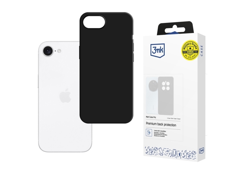 3Mk Apple Iphone 16E - 3Mk Matt Case Pro