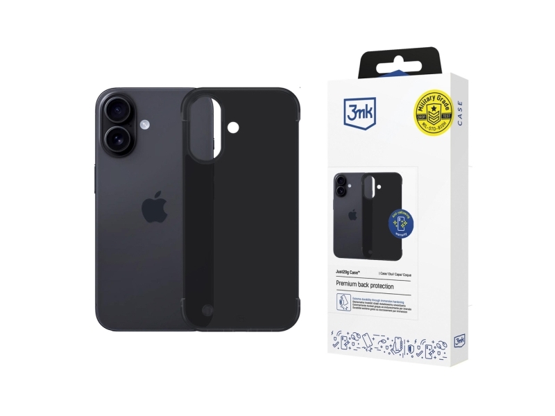 3Mk Just20g Matt Cover Til Iphone 16 Plus