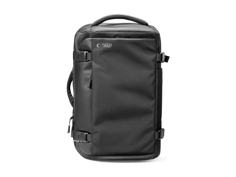 Tech-Protect Defender S40 Rygsæk Til Ryanair & Wizz Air, 20L Bærbar - Sort