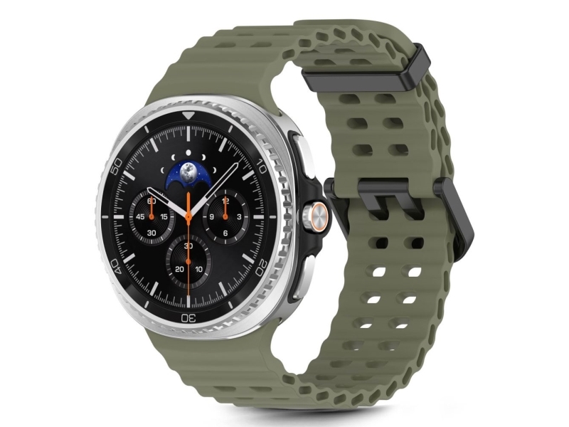 Tech-Protect Iconband Pro Rem Til Samsung Galaxy Watch 8 / Classic (40/44/46 Mm) Army Green