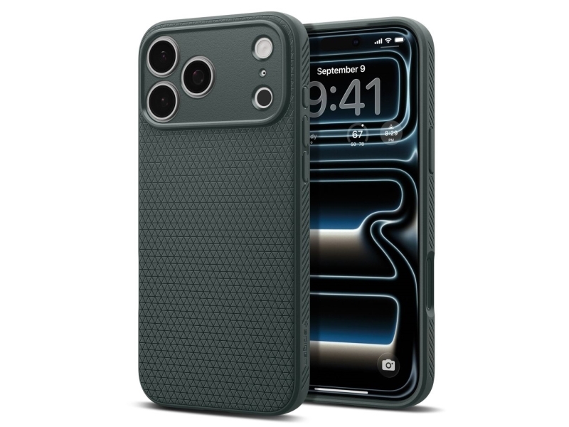 Spigen Liquid Air Cover Til Iphone 17 Pro Max - Grøn
