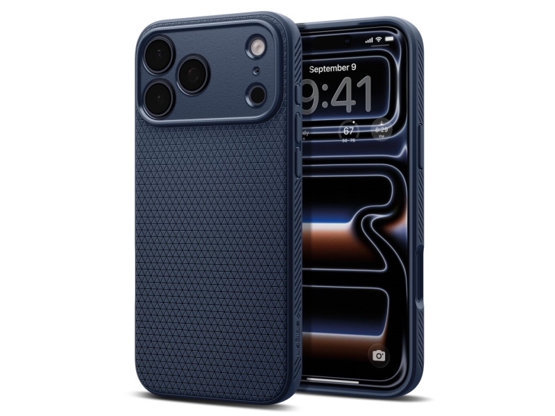 Spigen Liquid Air Case Für Iphone 17 Pro Max - Blau