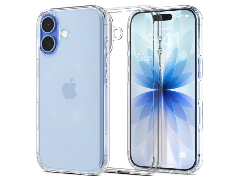 Spigen Iphone 17 Case Ultra Hybrid, Cover, Apple, Iphone 17, 16 Cm (6.3"), Transparent