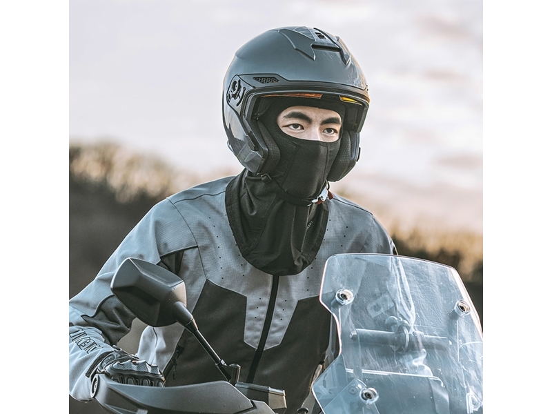 Wozinsky WKM-03B face mask motorcycle bicycle winter balaclava - black