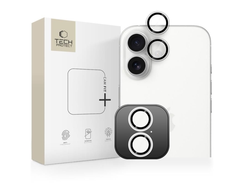 Tech-Protect Camring Fit+ Kamerahülle Für Iphone 17 - Klar