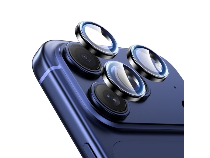 Tech-Protect Camring Fit+ Kameraschutz Für Iphone 14 Pro/Max, 15 Pro/Max, 16 Pro/Max, 17 Pro/Max Transparent