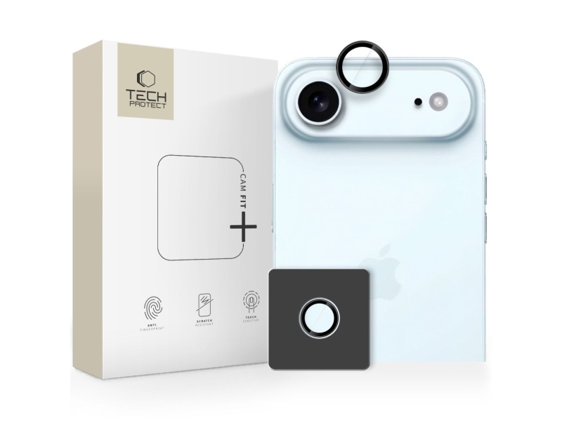 Tech-Protect Camring Fit+ Case Für Iphone 17 Air - Schwarz