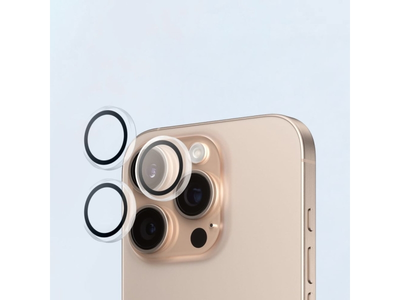 Tech-Protect Gehärtete Displayschutzfolie Easy Set+ 3Er-Set Für Iphone 16 Pro / 17 Pro Clear