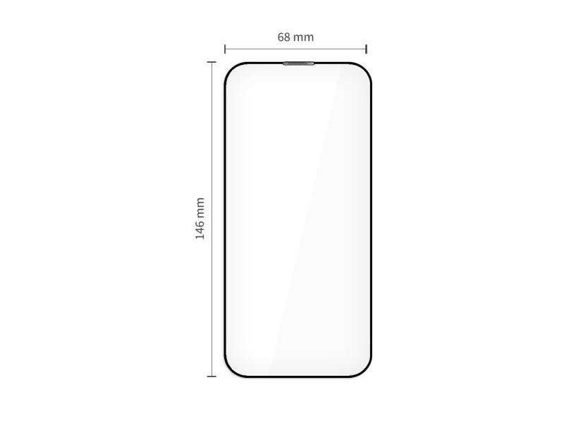 Tech-Protect Gehärtetes Glas Tech-Protect Quick Set+ 2Er-Set Iphone 17 Pro Black