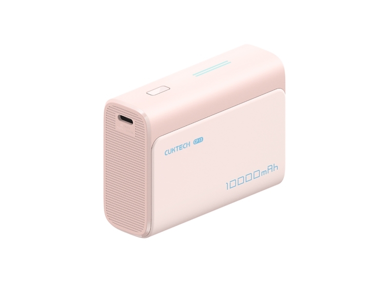 Powerbank Cuktech Cp13 30W 10000Mah Usb-C + Usb-A - Różowy