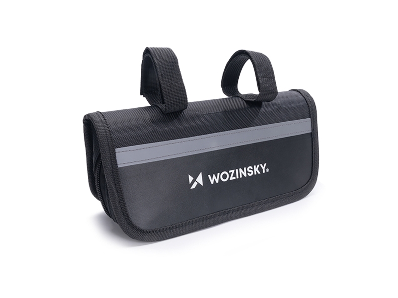 Wozinsky WMZ-01N tool kit 16-in-1 bicycle multitool pump wrenches inner tube kit - black