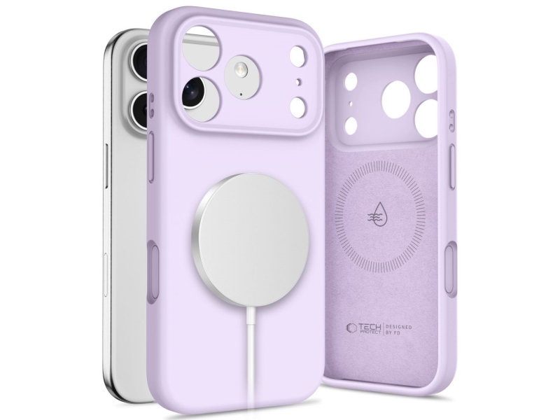 Silikon Magsafe Iphone 17 Pro Mauve