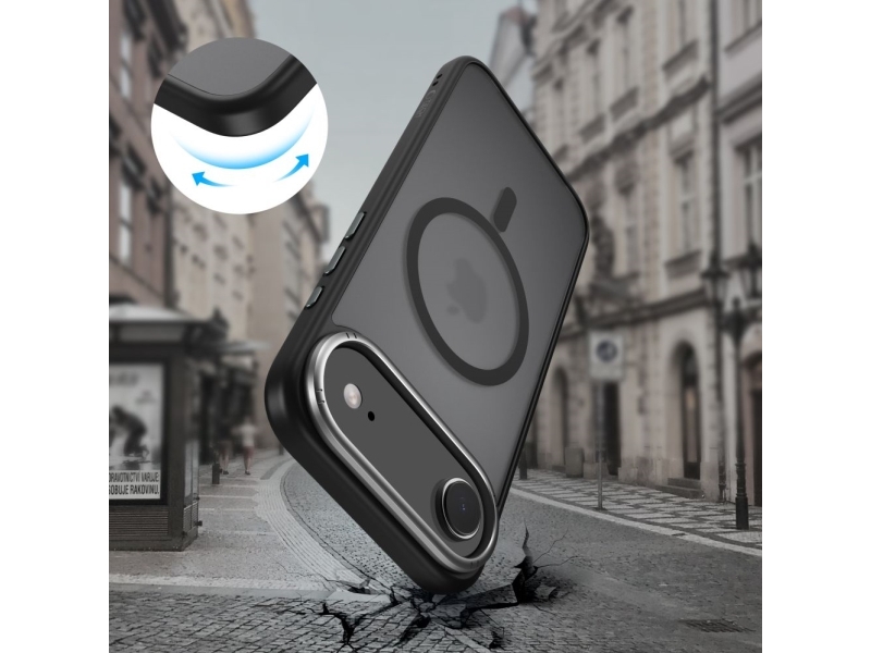 Tech-Protect Magedge Magsafe Hülle Für Iphone 17 Air - Matt Schwarz