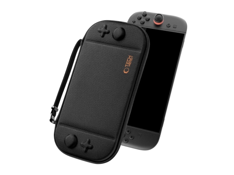 Tech-Protect Slim Pouch Case for Nintendo Switch 2 - Black - Taske