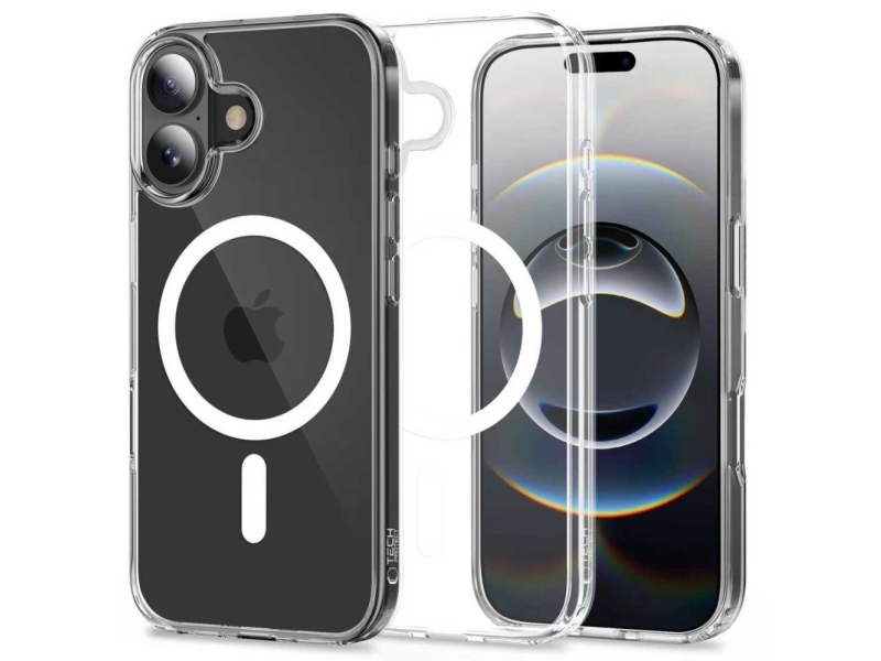Tech-Protect FlexAir Hybrid MagSafe Case for iPhone 17 - Transparent - Bild 4