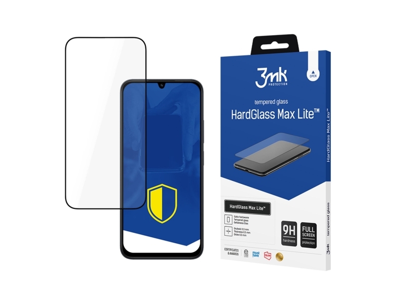 3Mk Hardglass Max Lite | Black Für Redmi Note 15 Pro