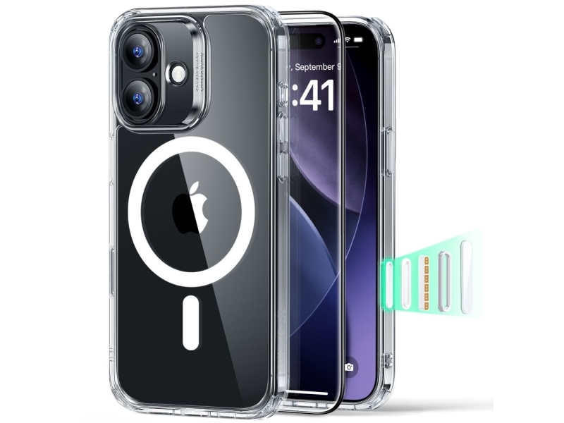 ESR CLASSIC HYBRID MAGSAFE & TEMPERED GLASS IPHONE 17 CLEAR
