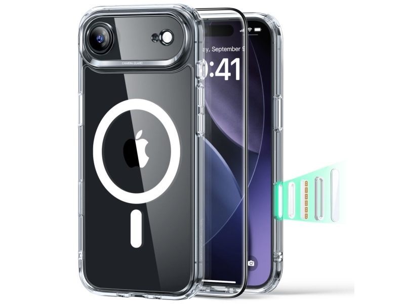 Hurtel: Esr Classic Hybrid Magsafe + Hartglas-Set Für Iphone 17 Air - Klar