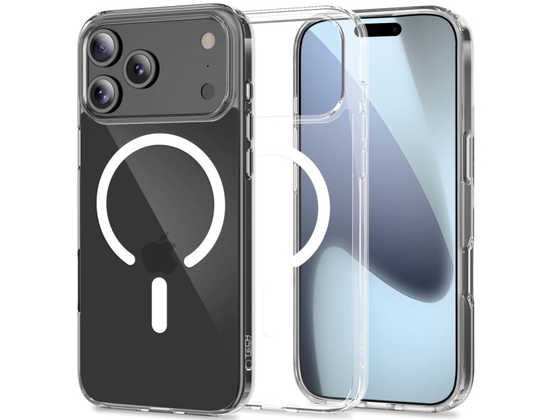 Tech-Protect Flexair Hybrid Magsafe Cover Til Iphone 17 Pro Max, Klar