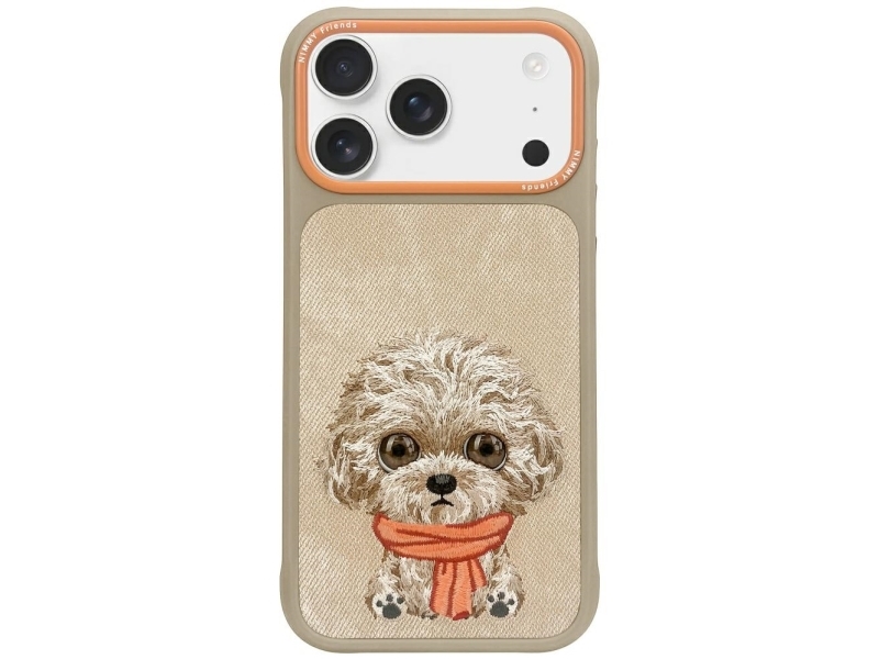 Nimmy Big Eyed Pet 2.0 Dog Handyhülle Für Iphone 17 Pro Beige