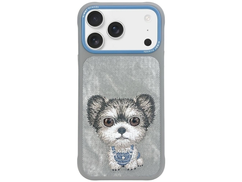 Nimmy Etui Nimmy Big Eyed Pet 2.0 Dog Til Iphone 17 Pro Grå