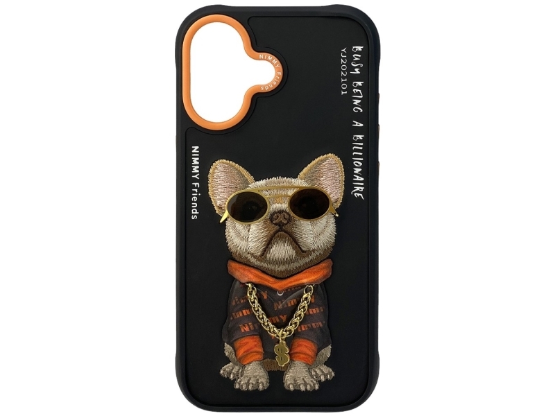 Nimmy Brilleetui Nimmy Glasses Cool Dog Til Iphone 17 Sort