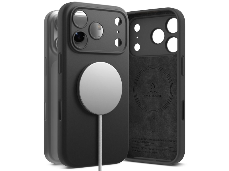 Ringke Silikon Magnetic Magsafe Iphone 17 Pro Max Black