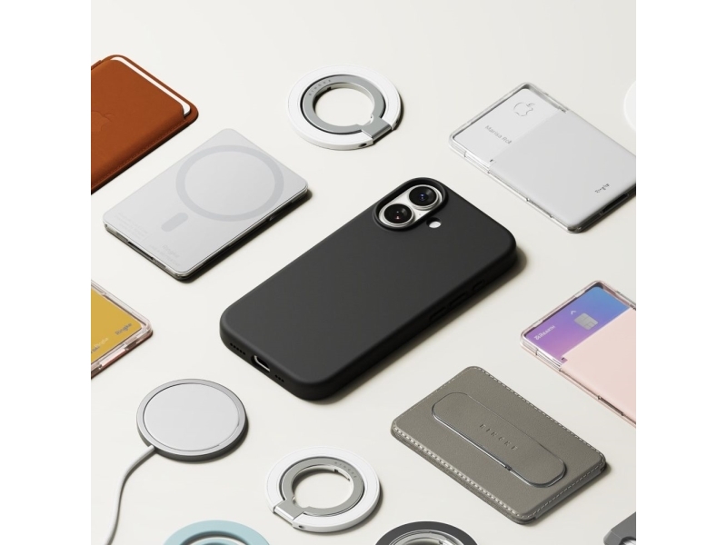 Ringke Silikon Magnetisches Magsafe Case Für Iphone 17 - Lila