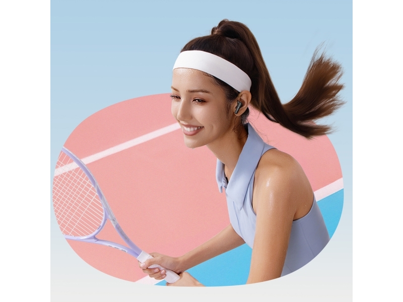 Baseus Belaidės Bluetooth 6.0 ausinės Bass BS2 Lite su įkrovimo dėklu, juodos