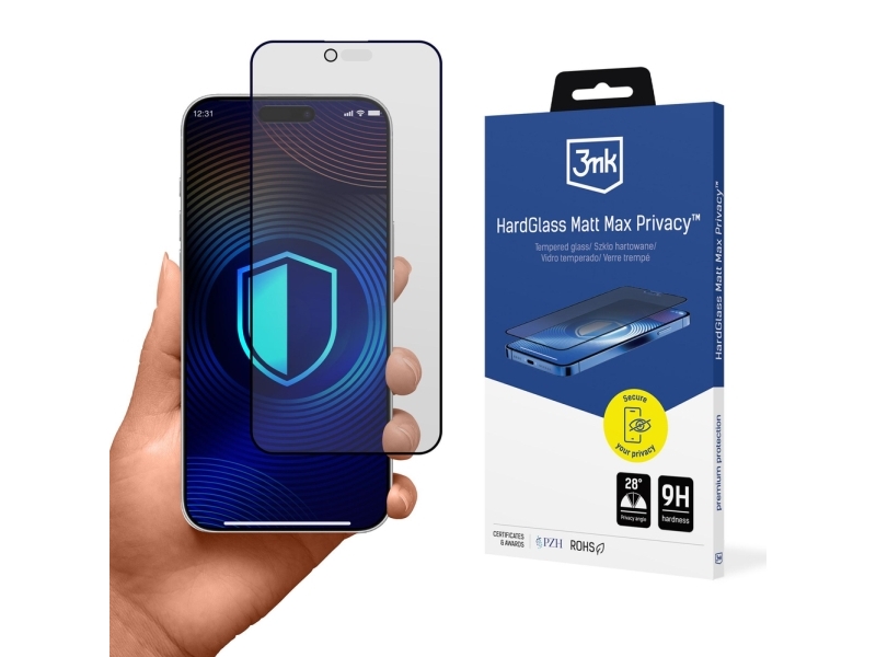 3Mk Hardglass Matt Max Sichtschutzglas Für Apple Iphone Air