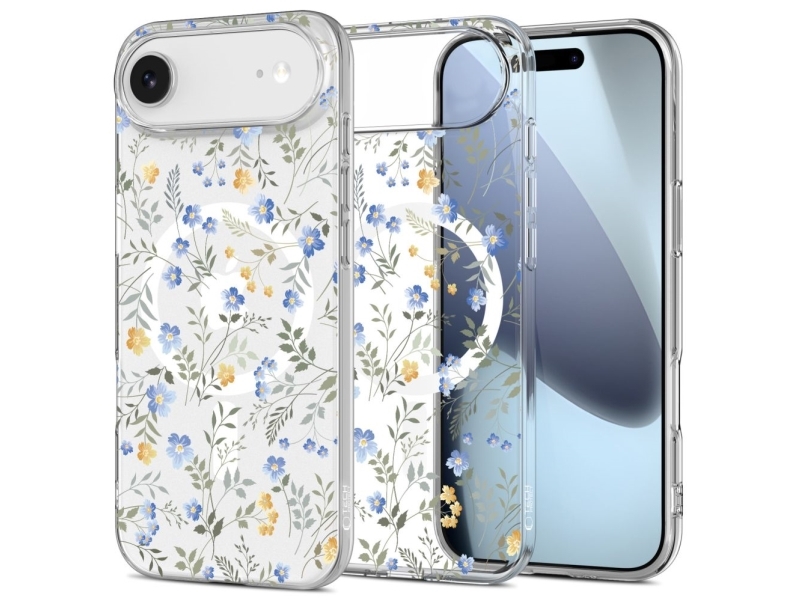 Tech-Protect Flexair Magsafe Hülle Für Iphone 17 Air - Gänseblümchen Mit Blättern