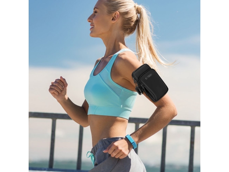 Tech-Protect M7 Universal Sport Armband Case - Black