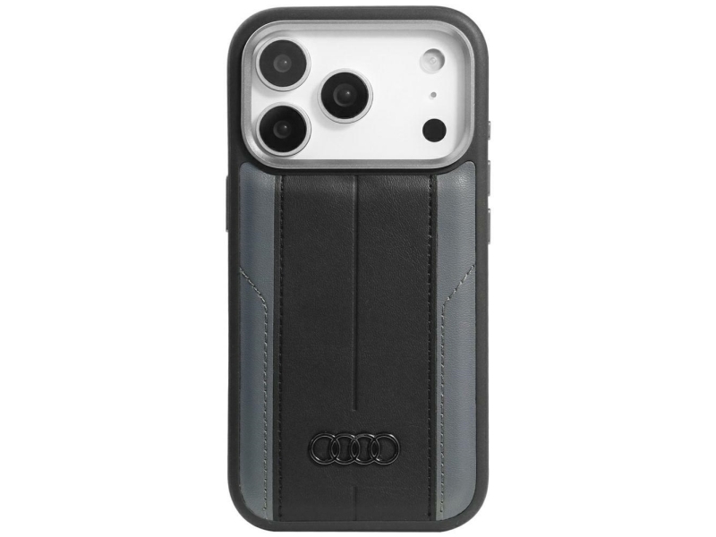 Audi A6 Synthetic-Leder Magsafe-Case Für Iphone 17 Pro - Schwarz